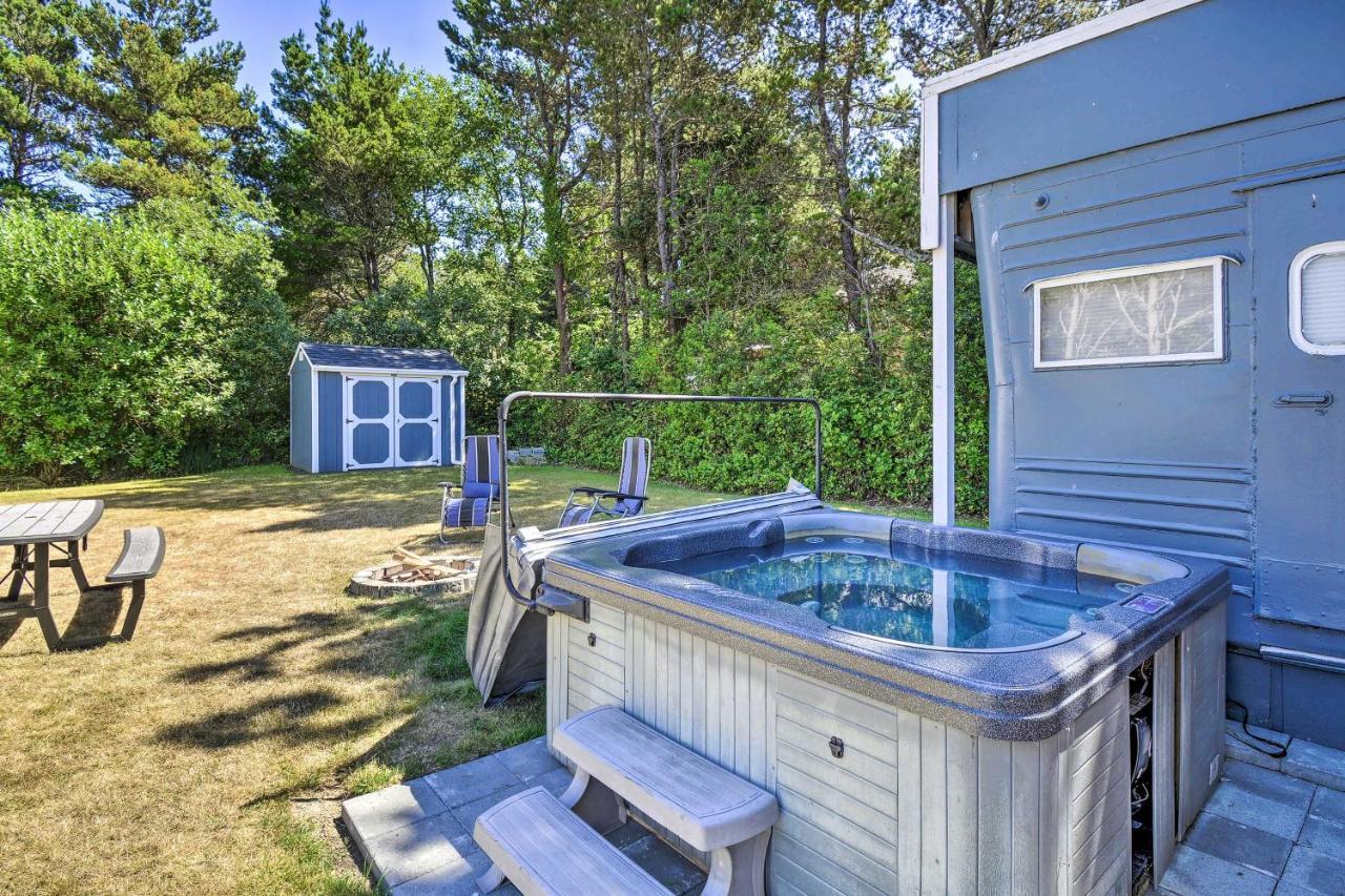 Coastal Pnw Gem With Hot Tub - Walk To Beach! Grayland Εξωτερικό φωτογραφία